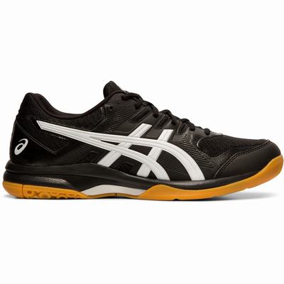 Asics Gel-Rocket 9 - Miesten Kävelykengät - Mustat/Valkoinen